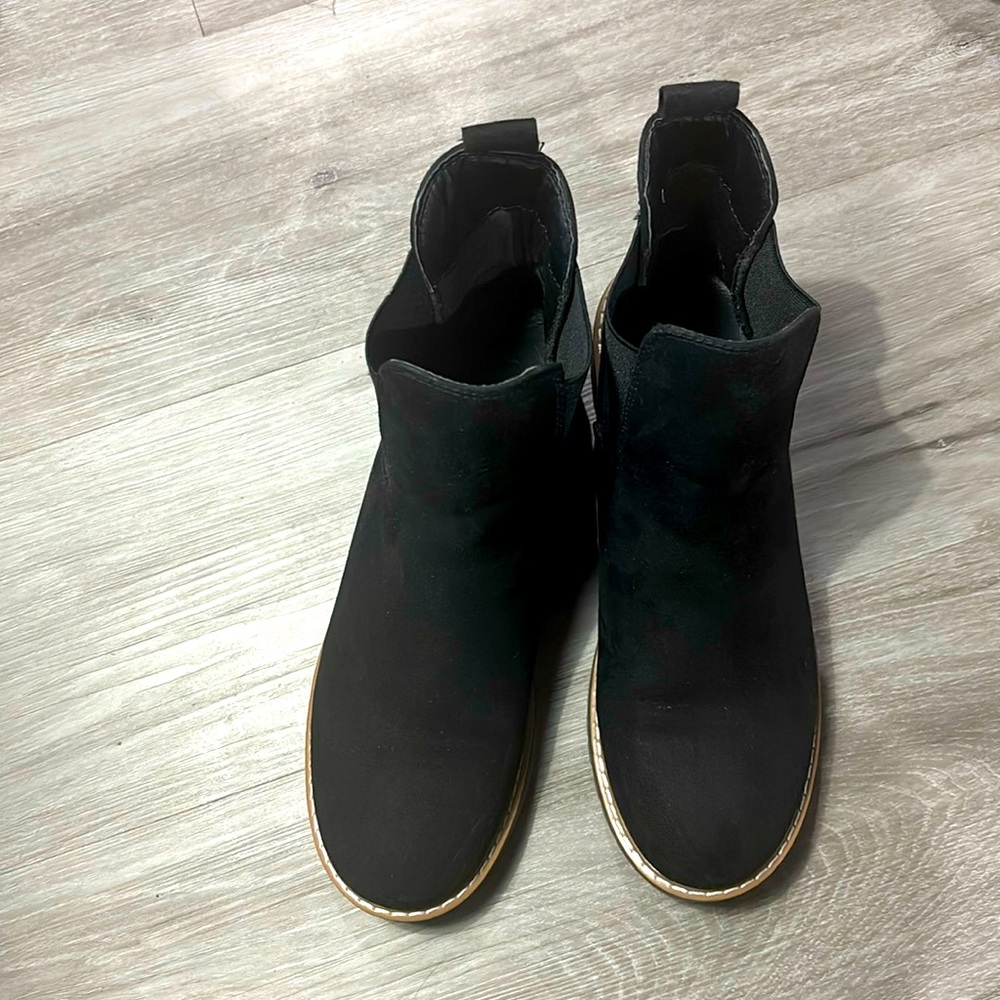 Black suede Kense black boots
